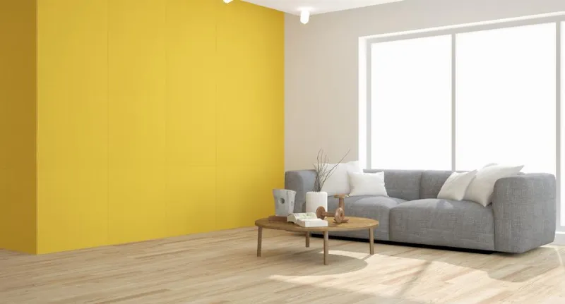 El amarillo, el color de la alegría y la felicidad, en tus interiores